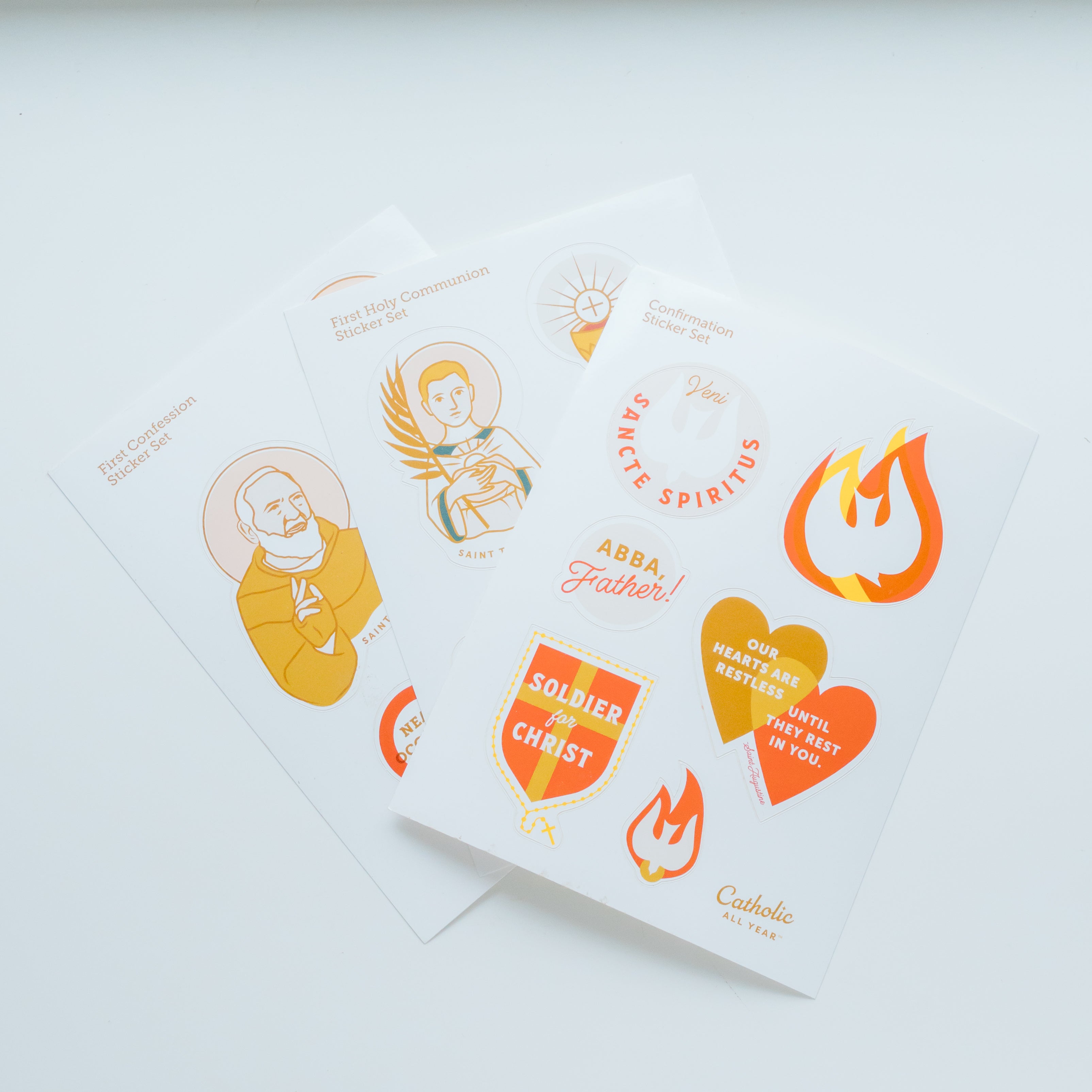 Sacraments Sticker Sheet