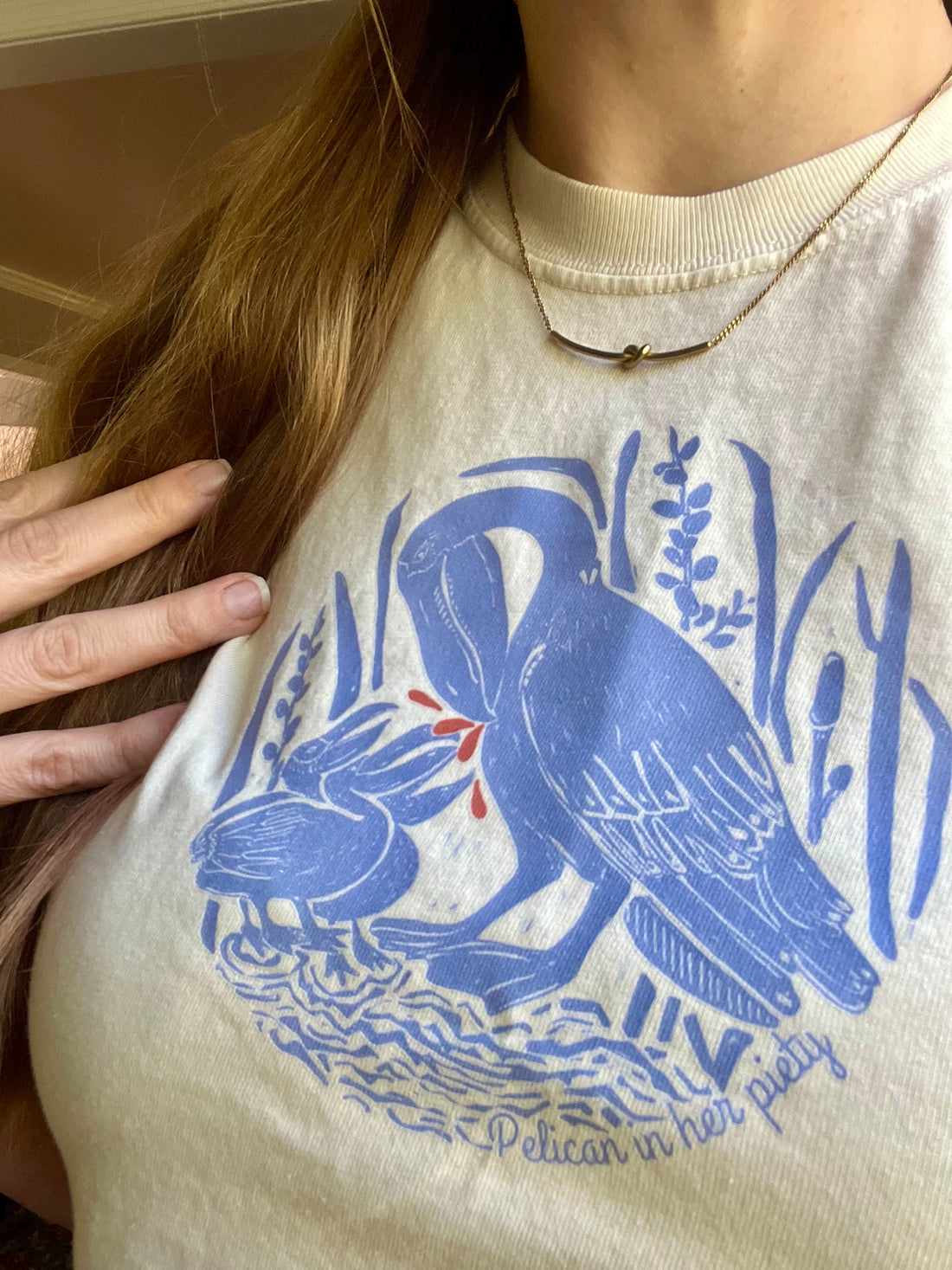 Pelican in Her Piety Boxy Comfort Tee