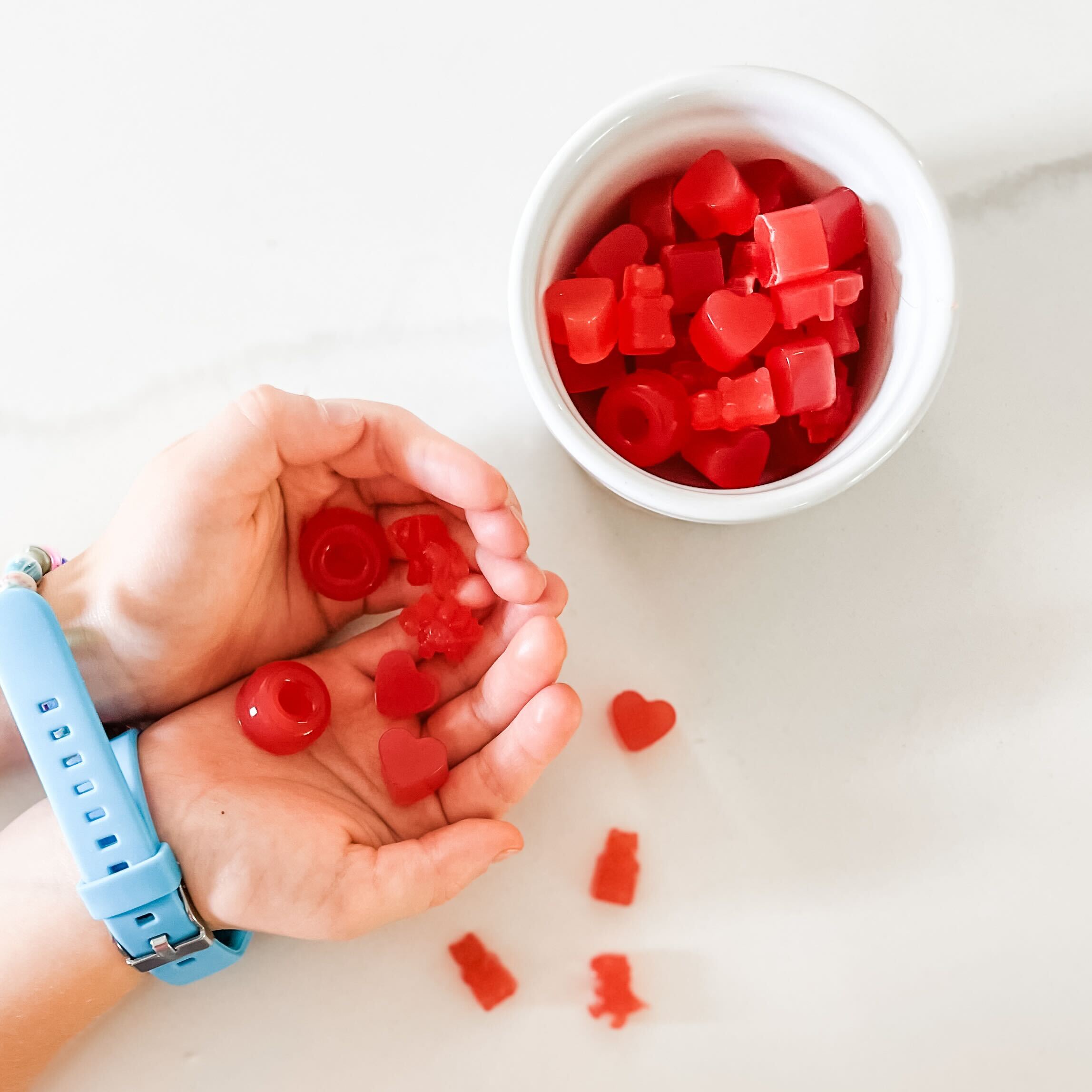 Homemade Sour Watermelon Gummies - September 15 - Our Lady of Sorrows