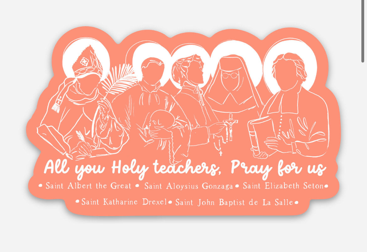 Teacher Patrons Sticker