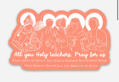 Teacher Patrons Sticker