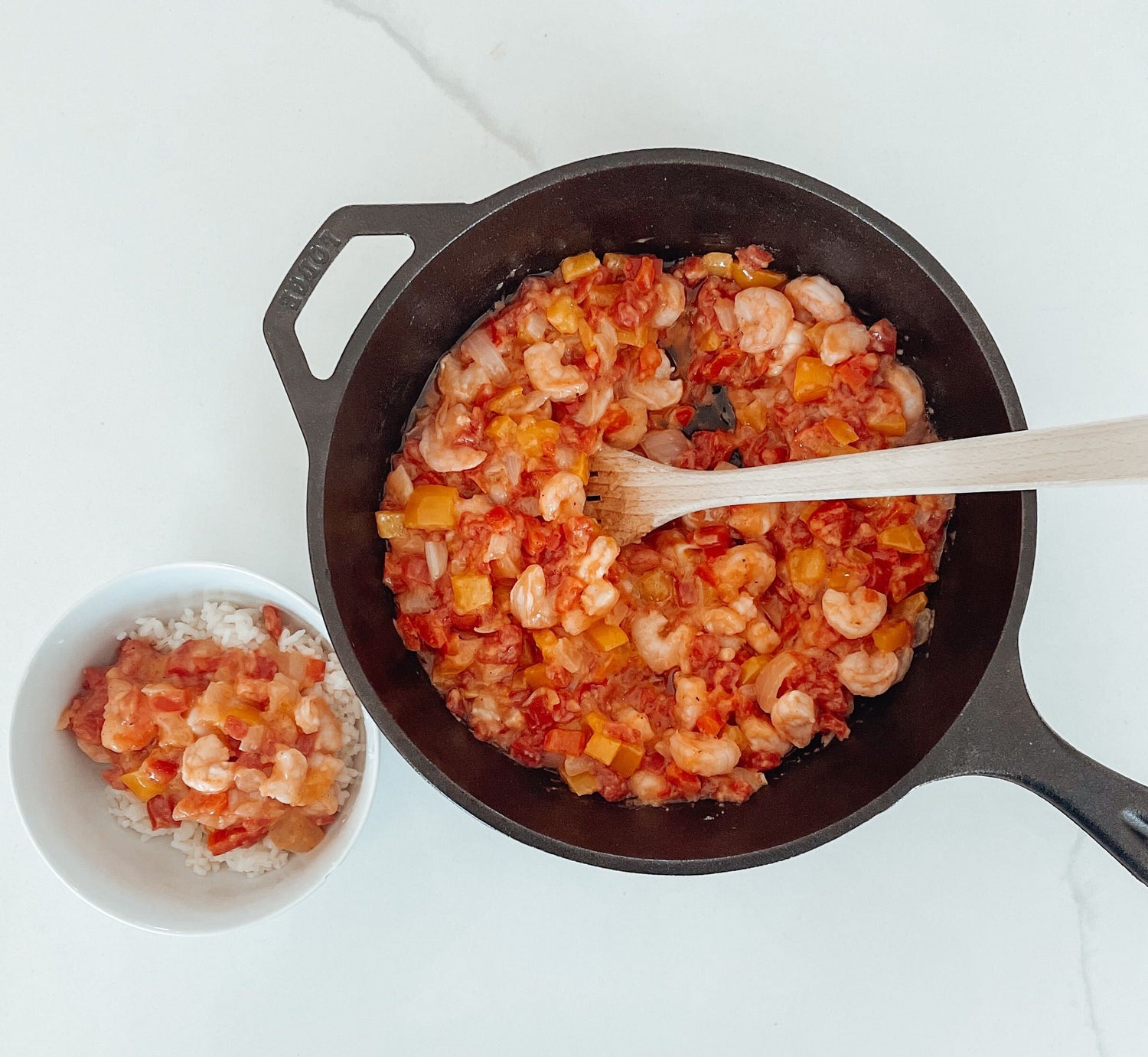 Louisiana Shrimp Etouffee - Mardi Gras