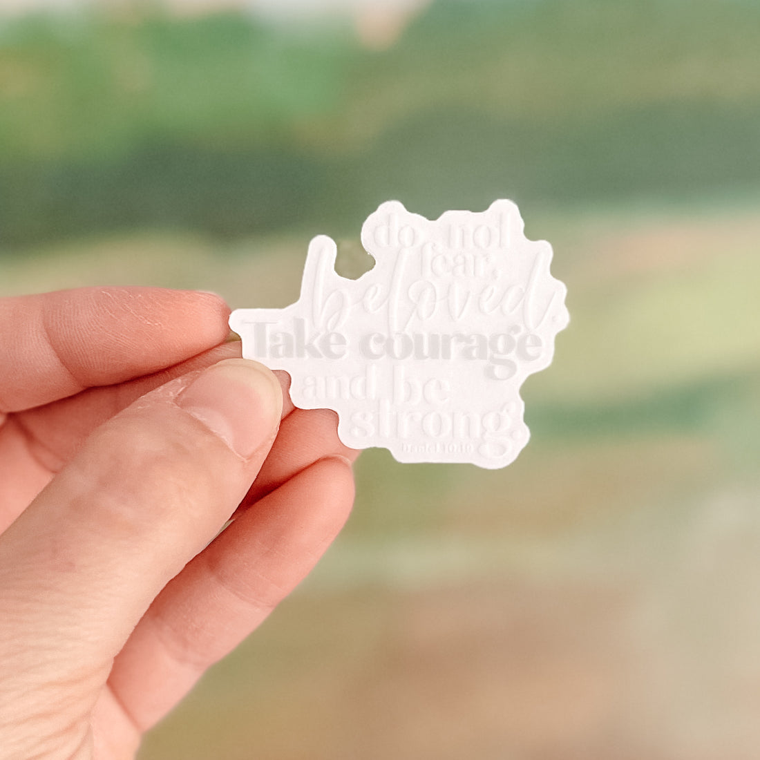 Take Courage Sticker