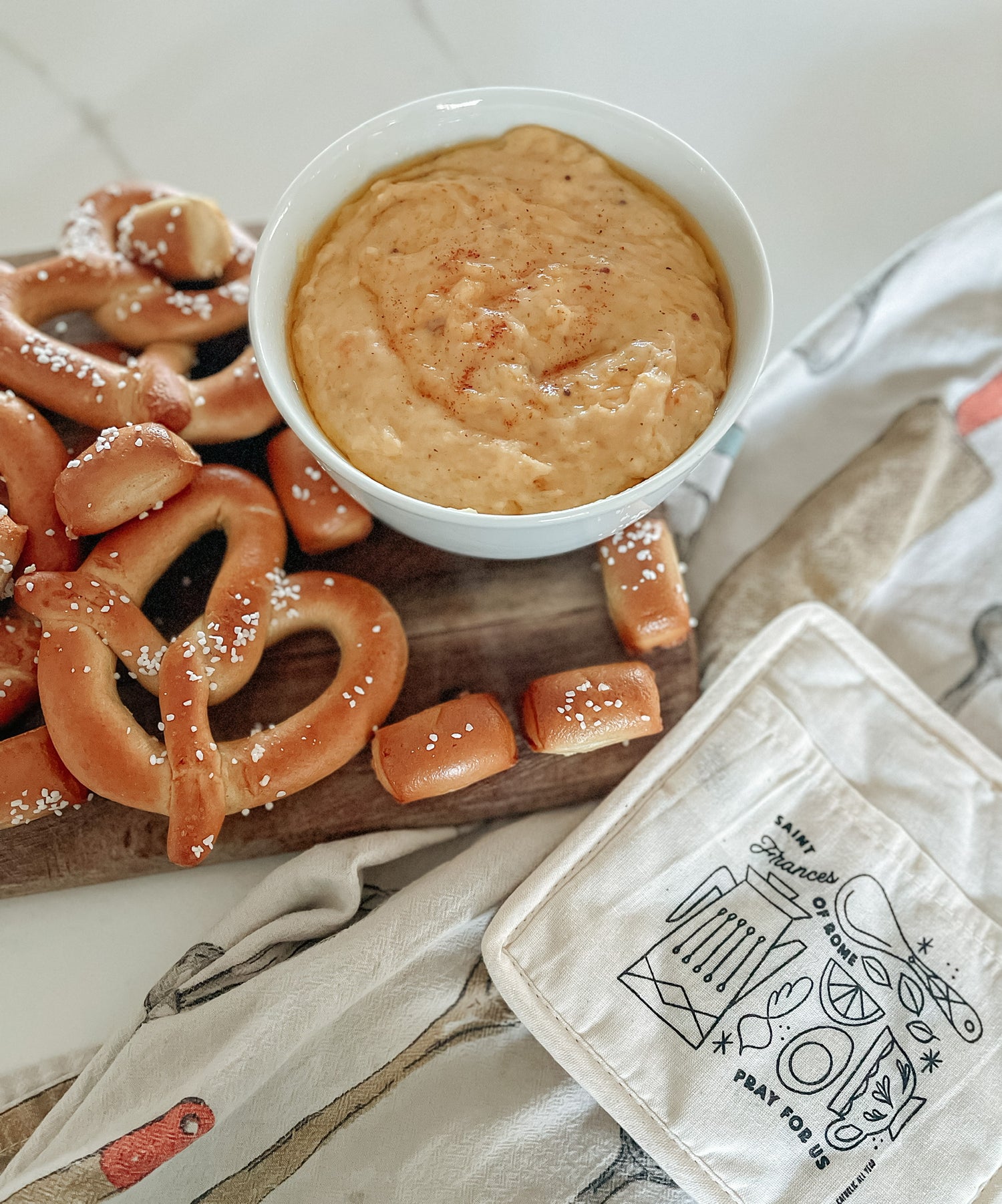 Beer Cheese Dipping Sauce - March 9 - St. Frances of Rome