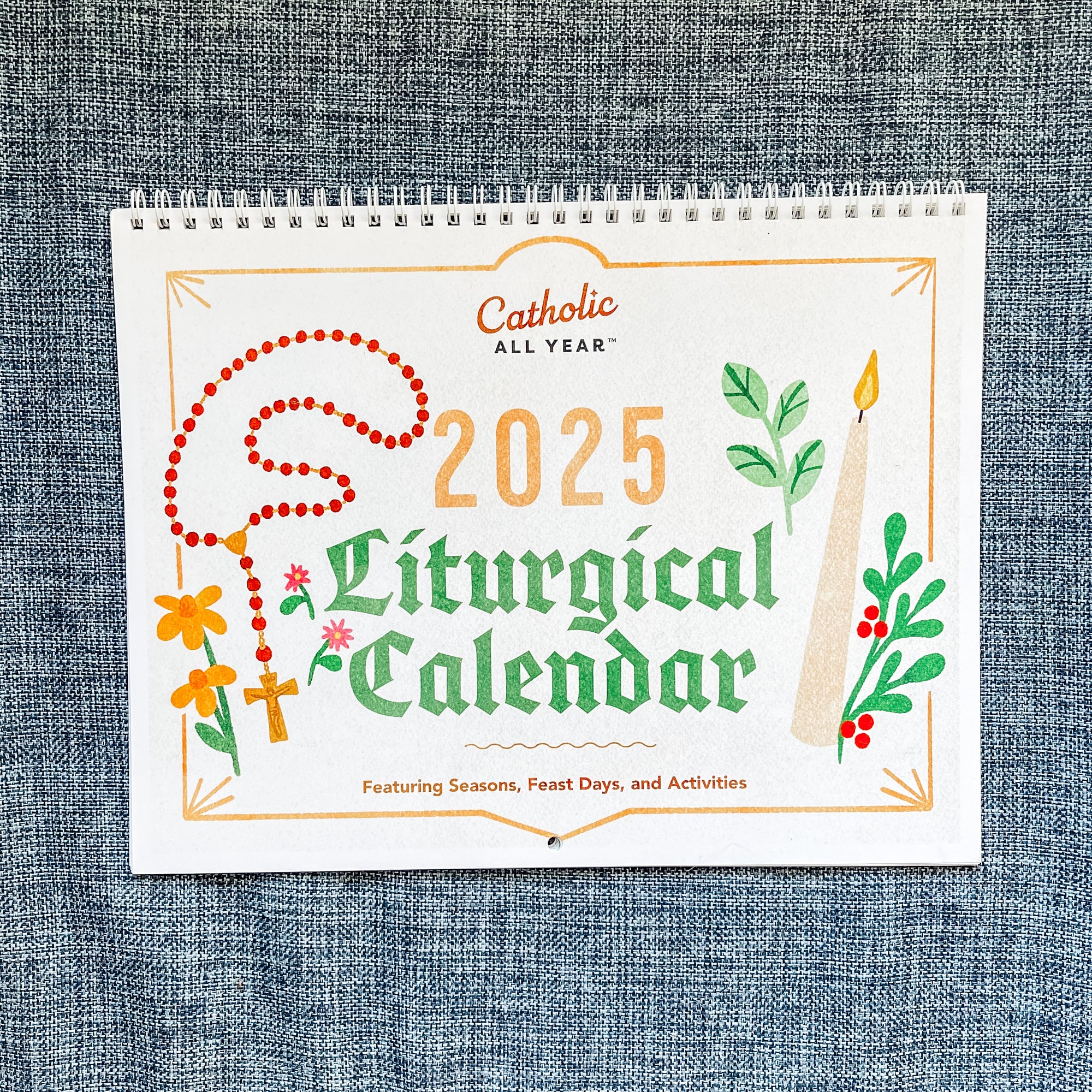 Catholic All Year 2025 Liturgical Wall Calendar The Catholic All Year