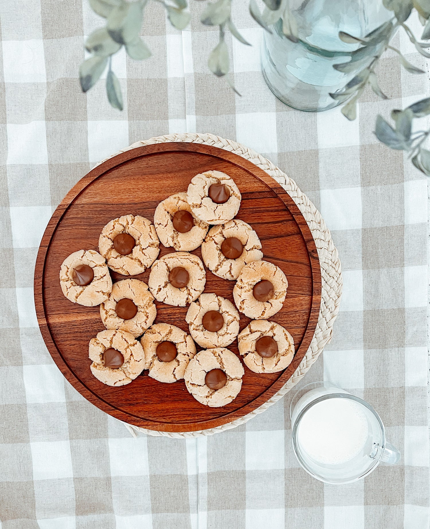 Peanut Butter Kiss the Cross Cookies - December 14 - St. John of the Cross