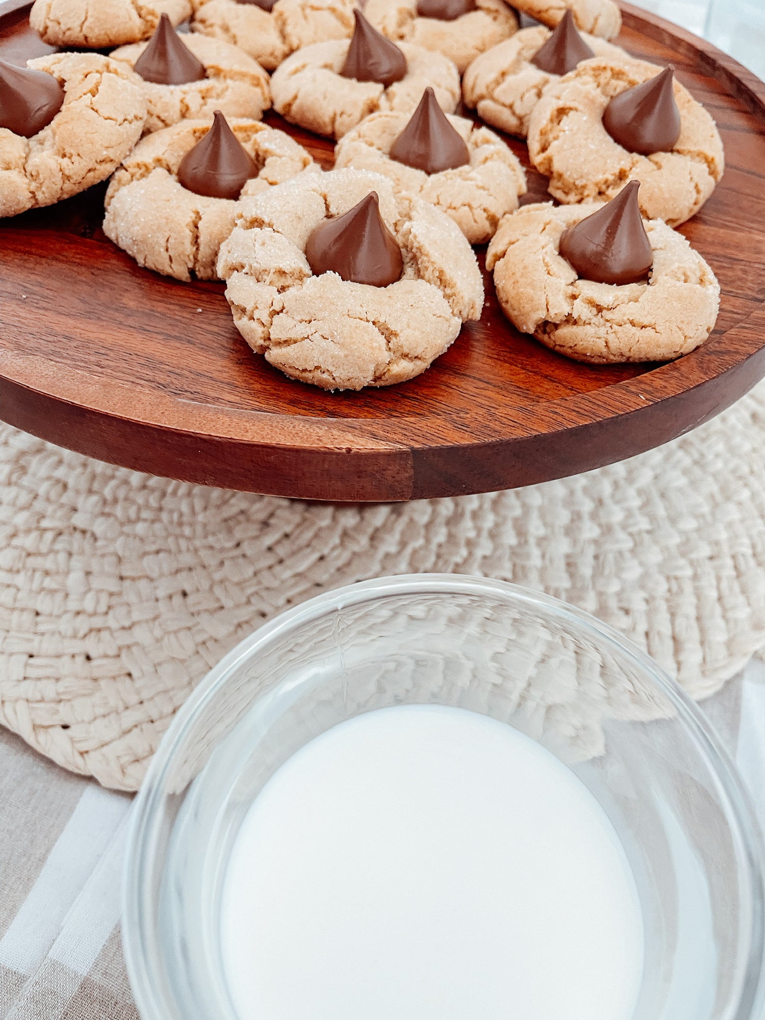 Peanut Butter Kiss the Cross Cookies - December 14 - St. John of the Cross