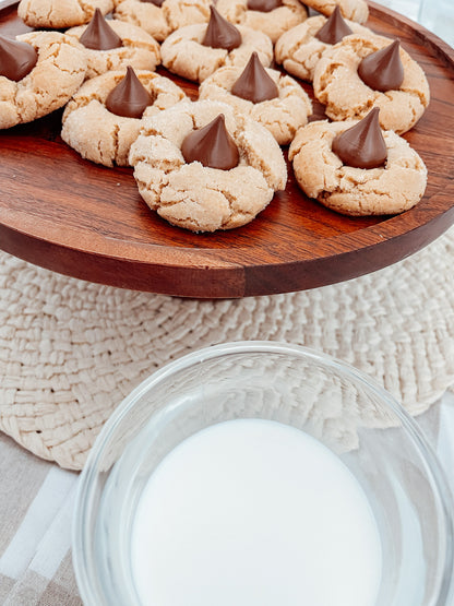 Peanut Butter Kiss the Cross Cookies - December 14 - St. John of the Cross