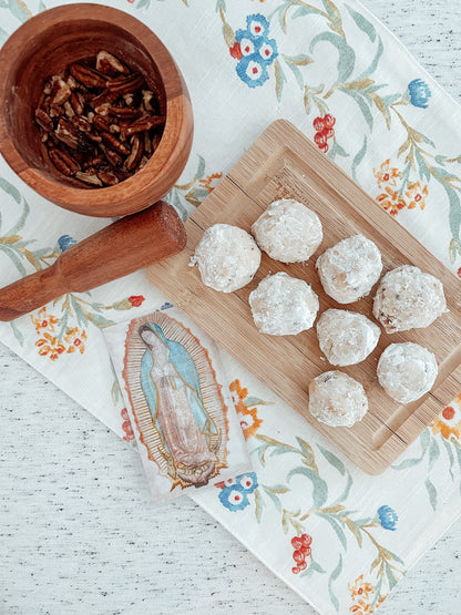 Mexican Wedding Cookies - December 12 - Our Lady of Guadalupe