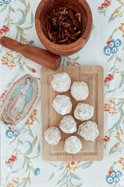 Mexican Wedding Cookies - December 12 - Our Lady of Guadalupe