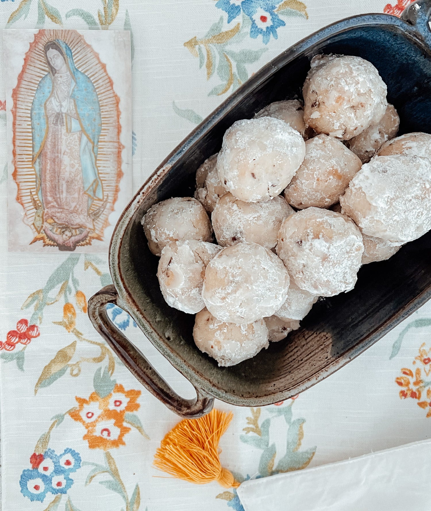 Mexican Wedding Cookies - December 12 - Our Lady of Guadalupe