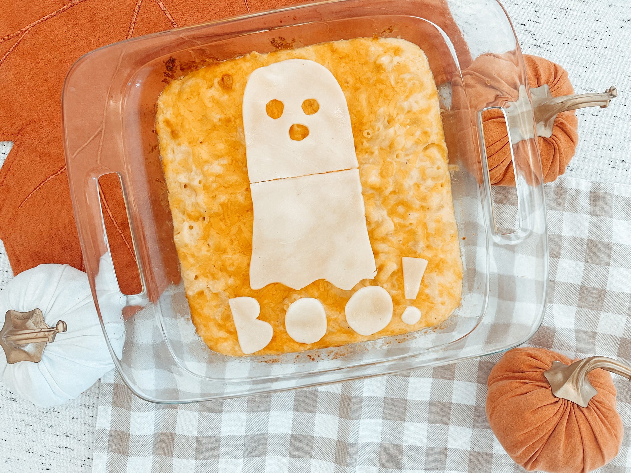 Spooky Baked Macaroni &amp; Cheese - October 31 - All Hallows Eve