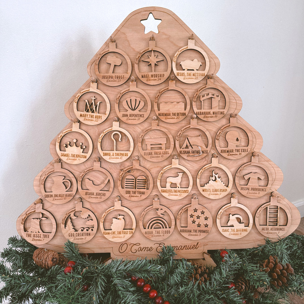 *NEW* O Come, Emmanuel Jesse Tree Set