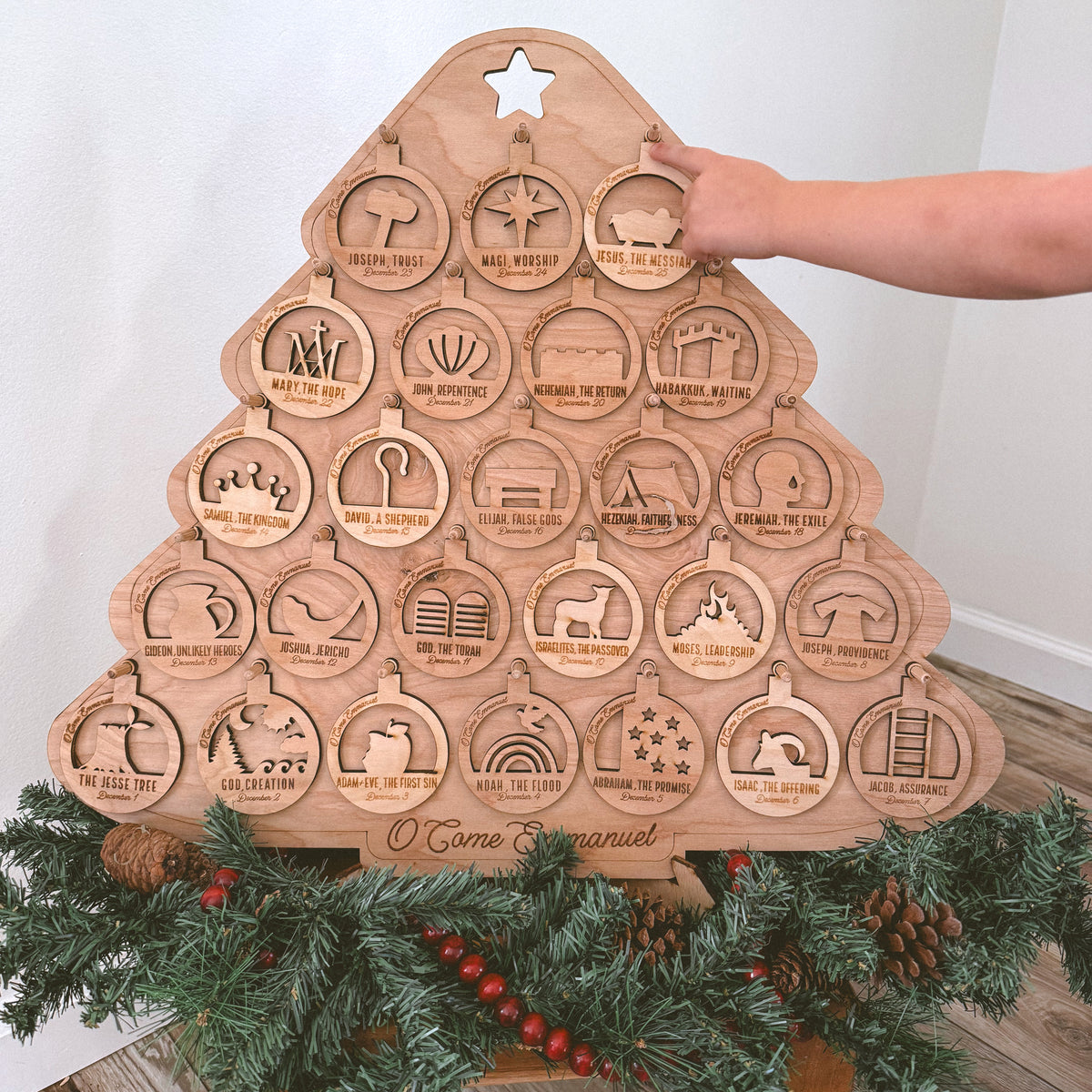 *NEW* O Come, Emmanuel Jesse Tree Set