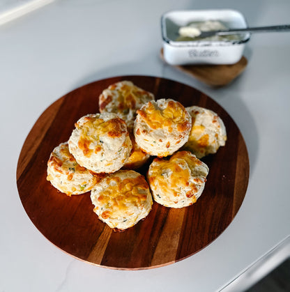 Irish Herb and Cheese Scones - February 1 - St. Brigid of Ireland