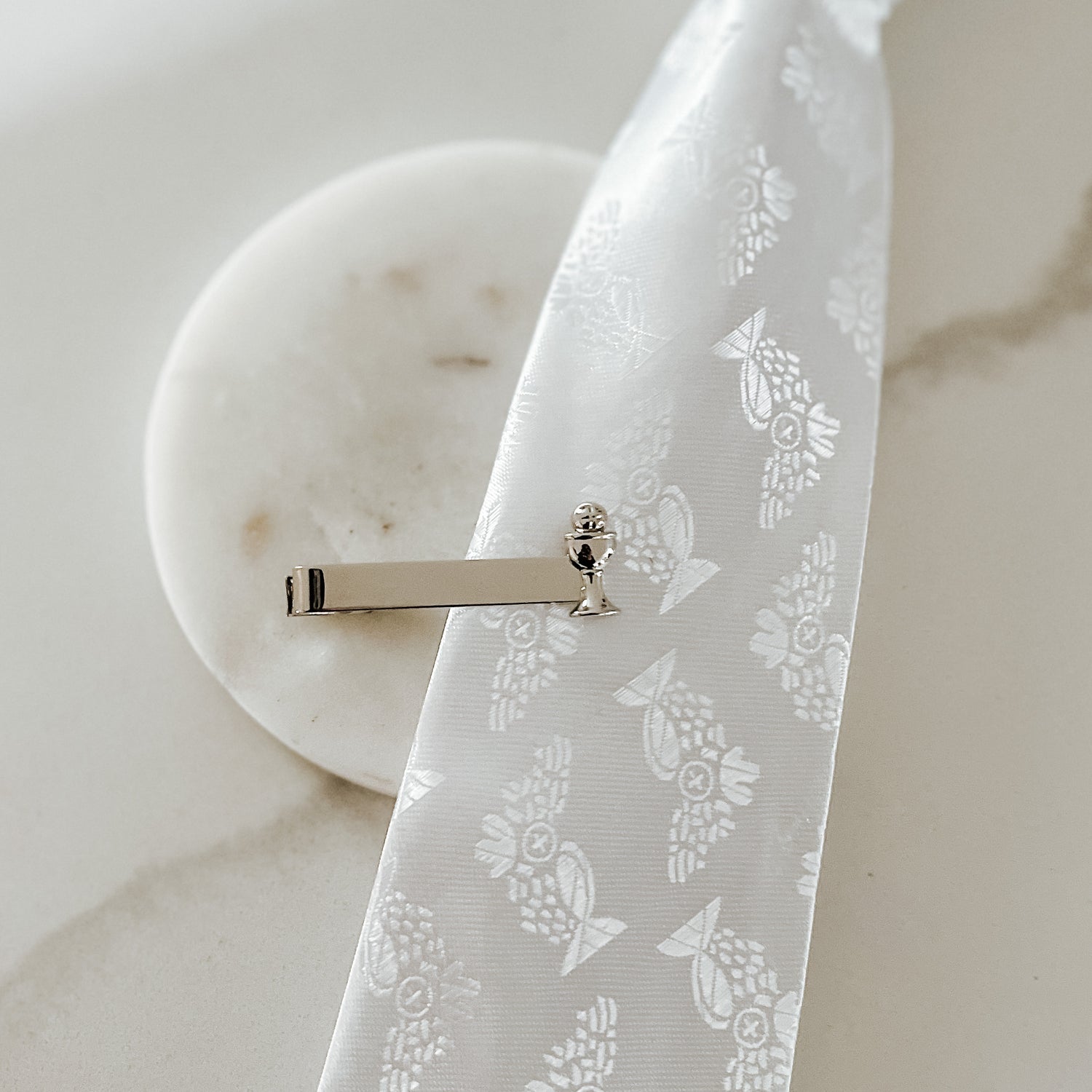 First Communion Set for Boys - Tie with Tie Clip