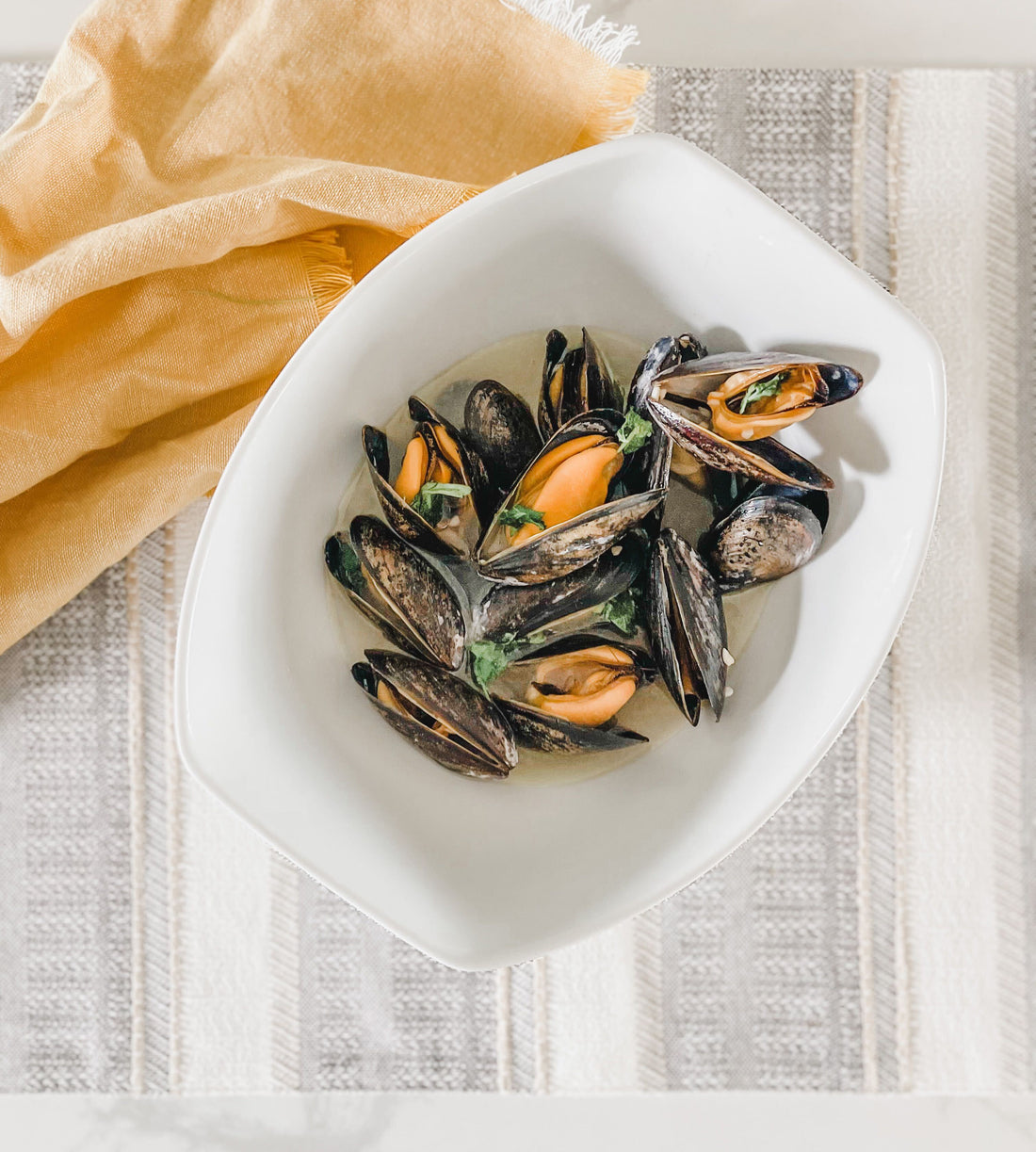 Portuguese-Style Mussels - May 13 - Our Lady of Fatima