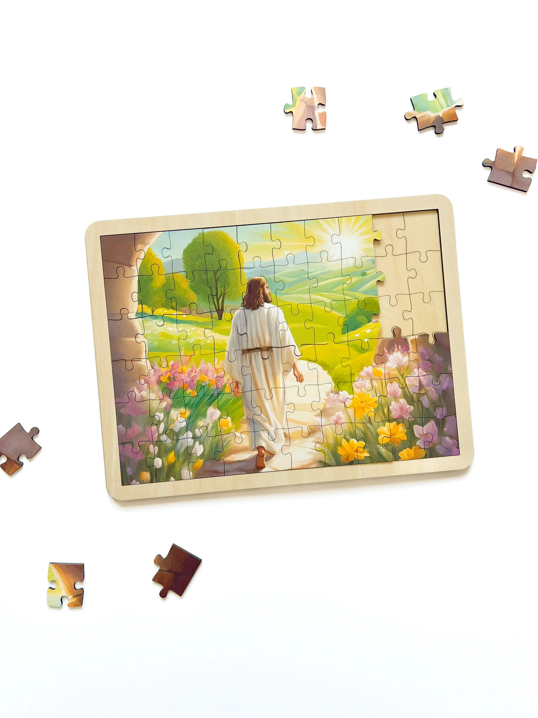 Christ is Risen Wooden Puzzle