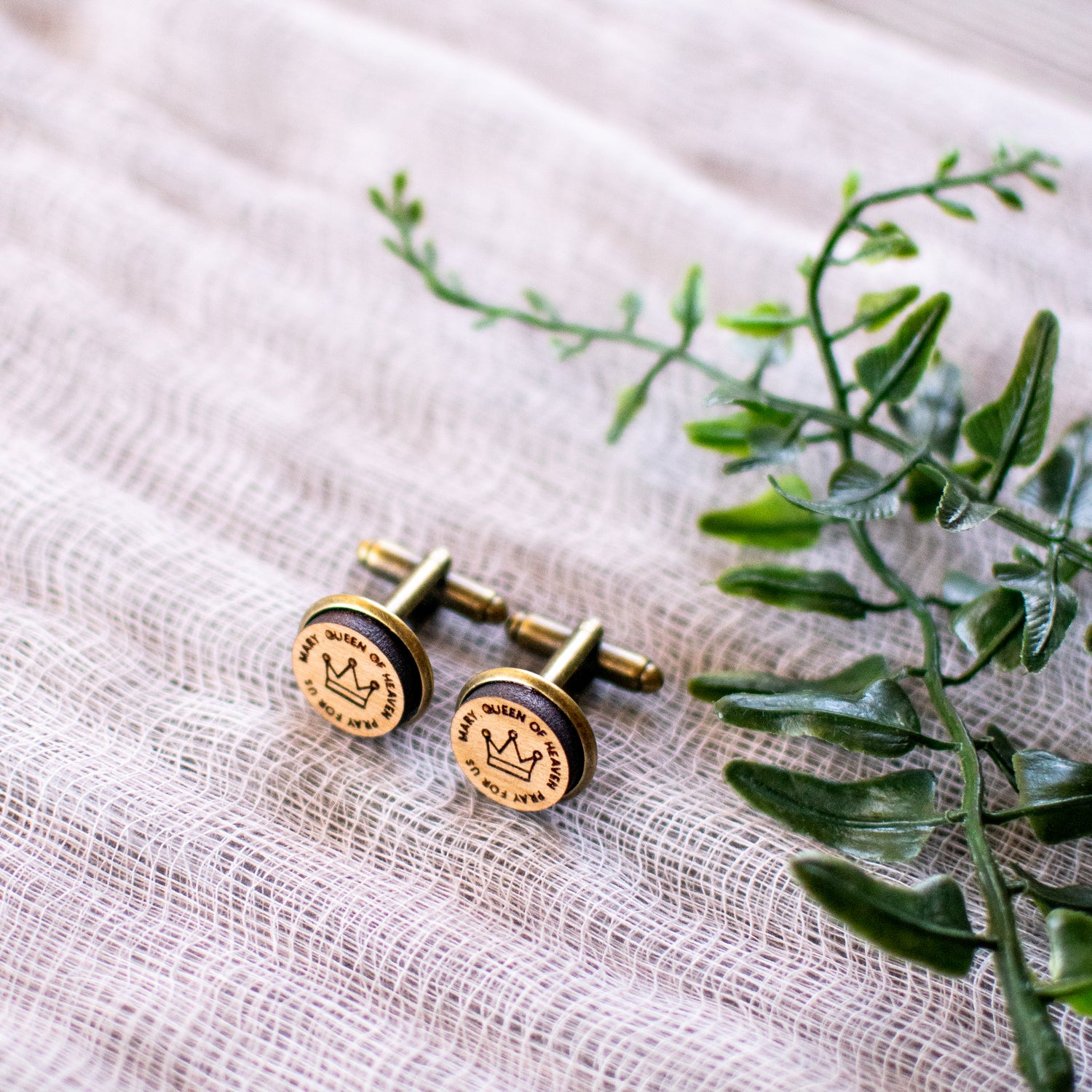 Mary Queen of Heaven Cufflinks