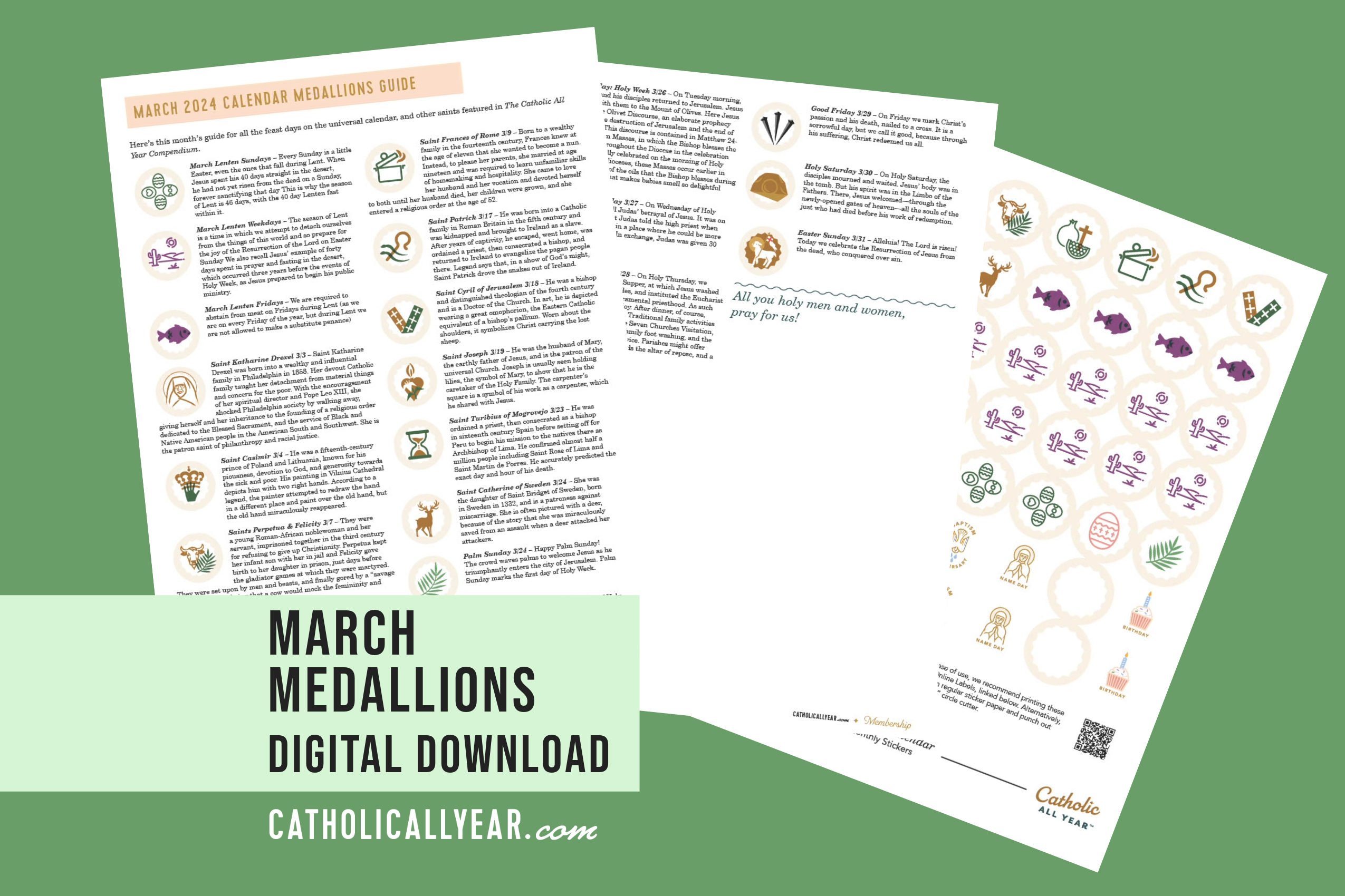 March Medallions