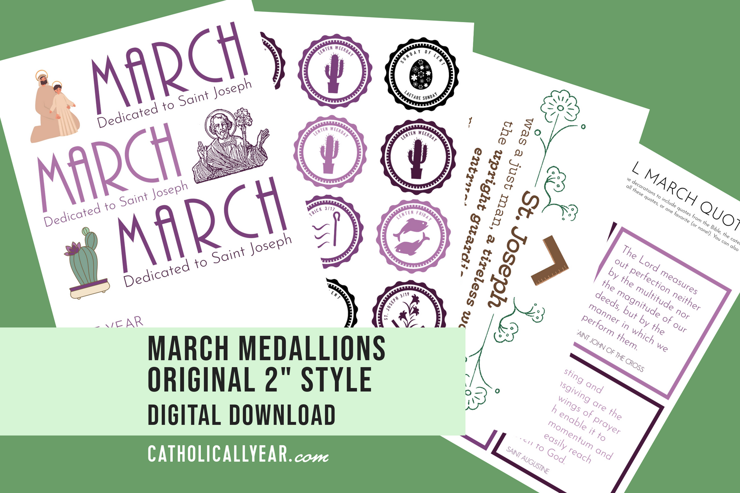 March Medallions Original 2&quot; Style