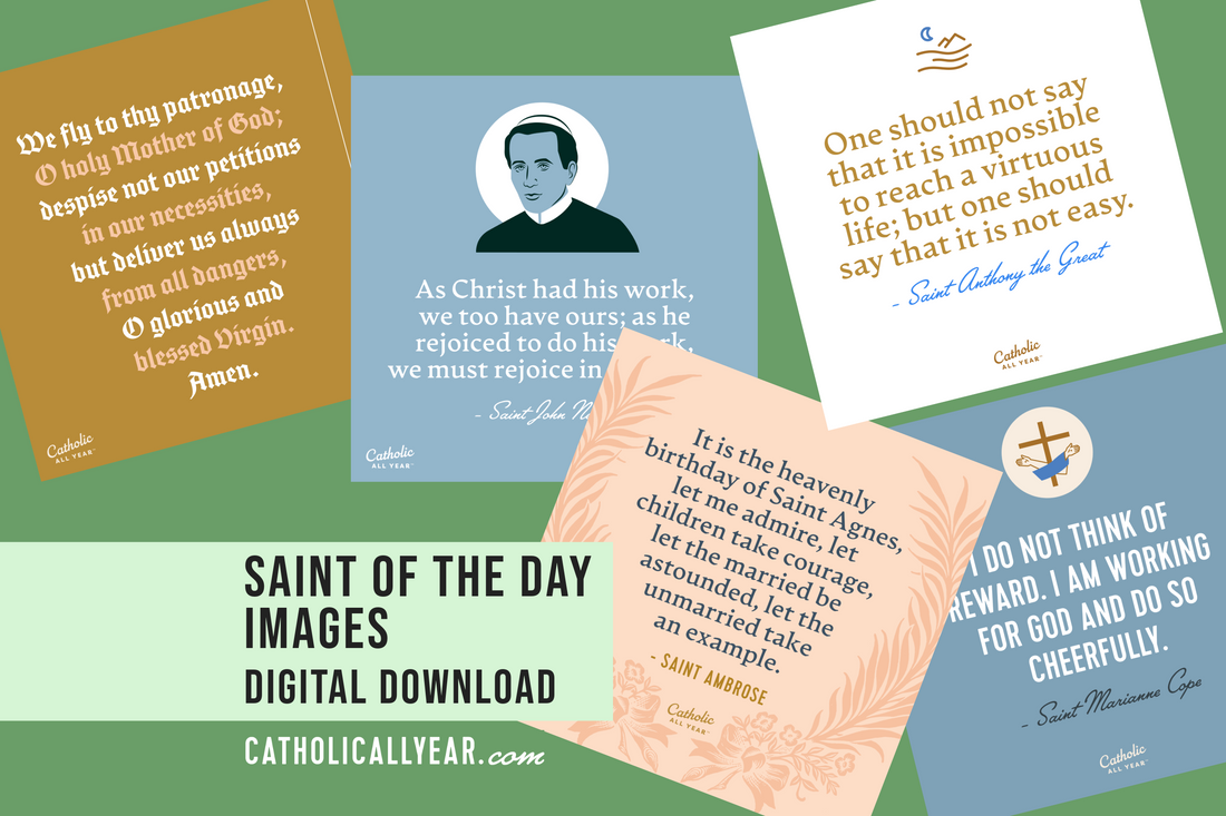 January Saint of the Day Images