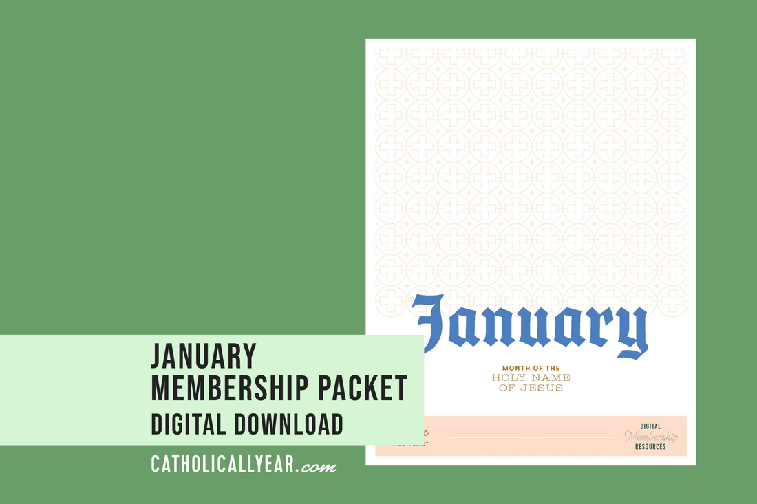 January Membership Packet