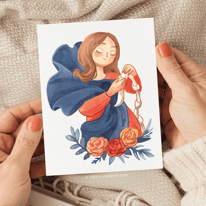 Our Lady Undoer of Knot Greeting Card
