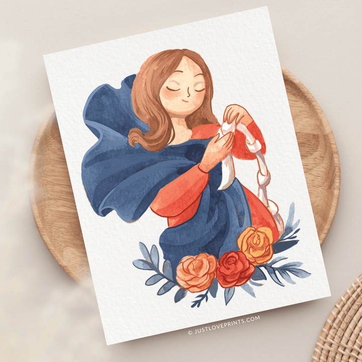 Our Lady Undoer of Knot Greeting Card