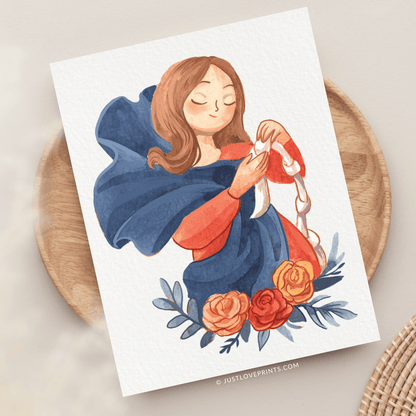 Our Lady Undoer of Knot Greeting Card