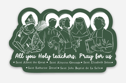 Teacher Patrons Sticker