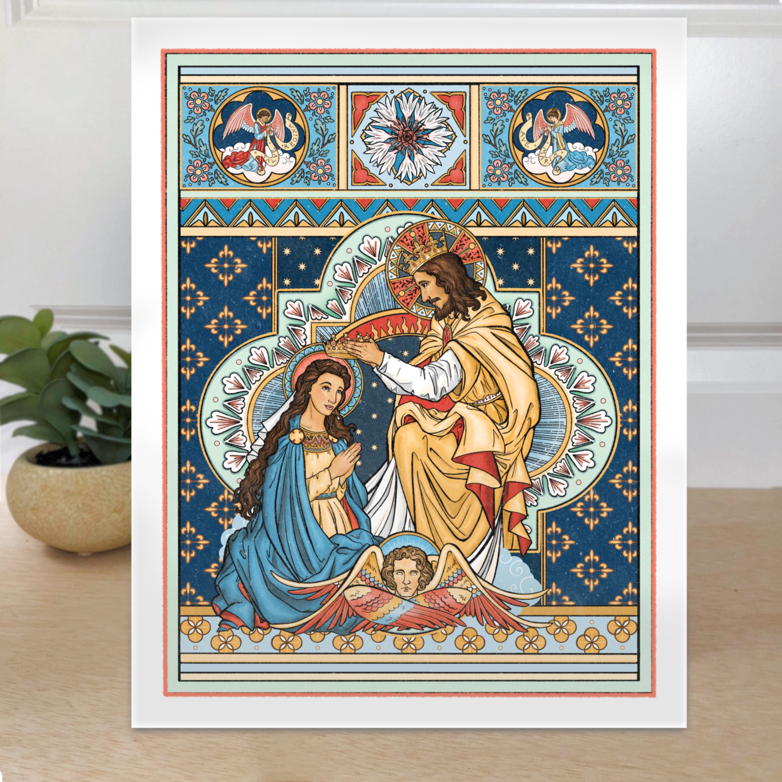 Salve Regina Poster 11x14