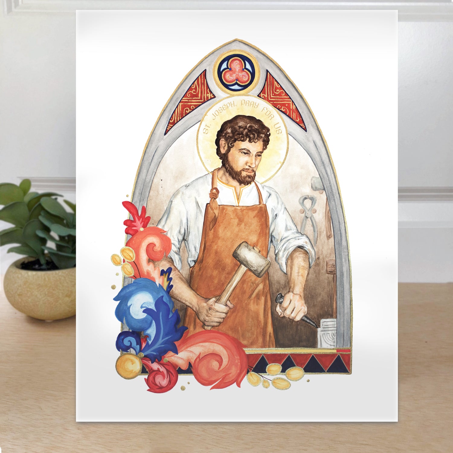 St. Joseph, Model of Artisans Poster 11x14