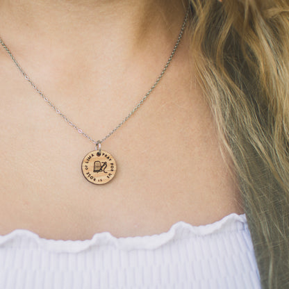 Rose of Lima Necklace