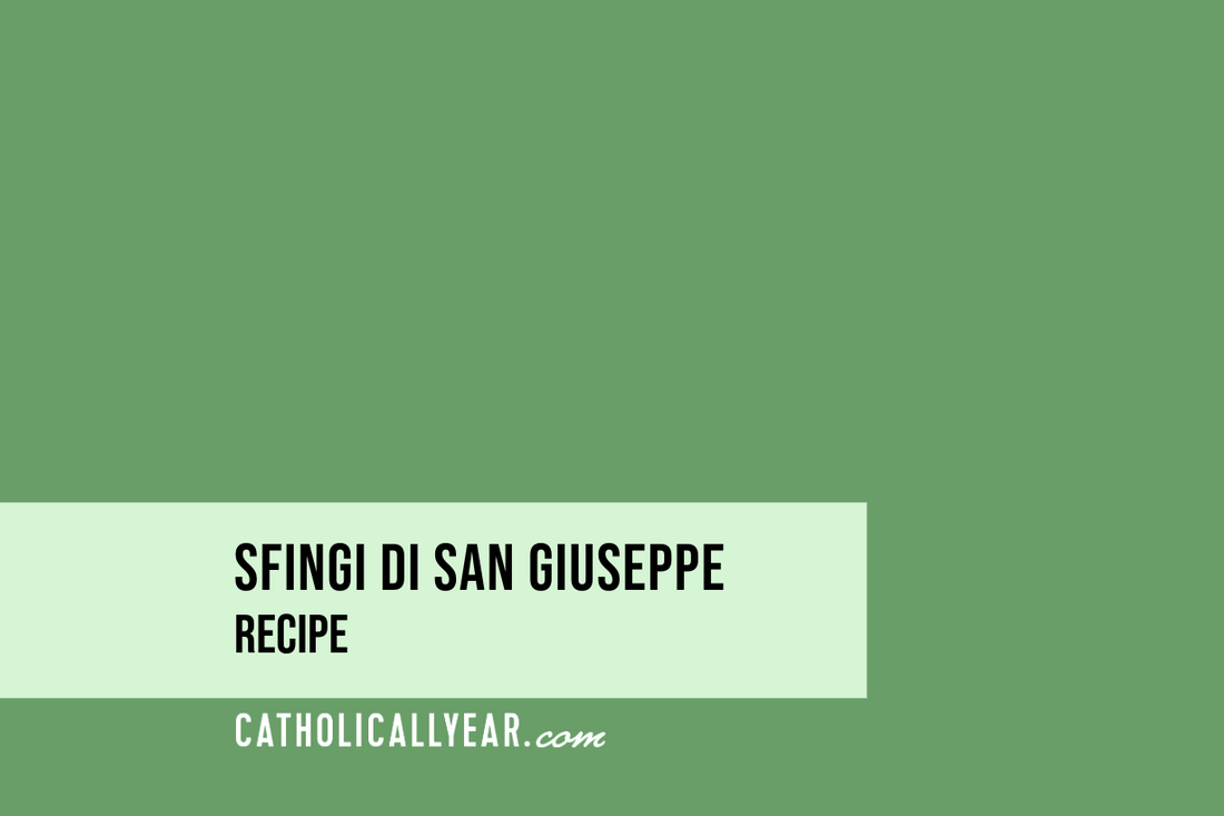Sfingi di San Giuseppe - May 1 - St. Joseph the Worker