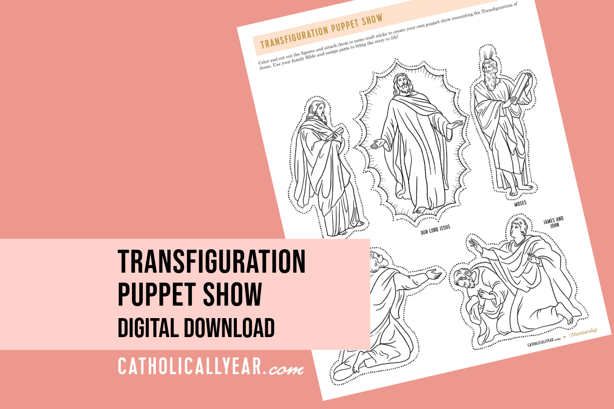 Transfiguration Puppet Show {Digital Download}