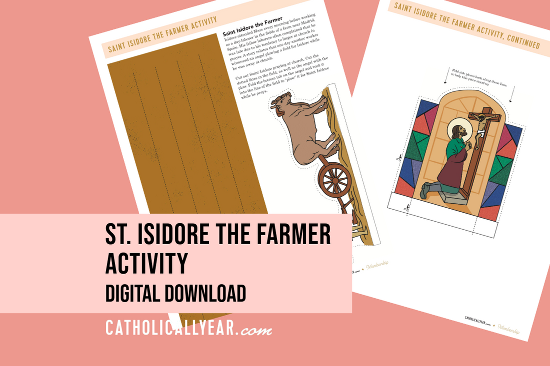 St. Isidore the Farmer Activity {Digital Download}