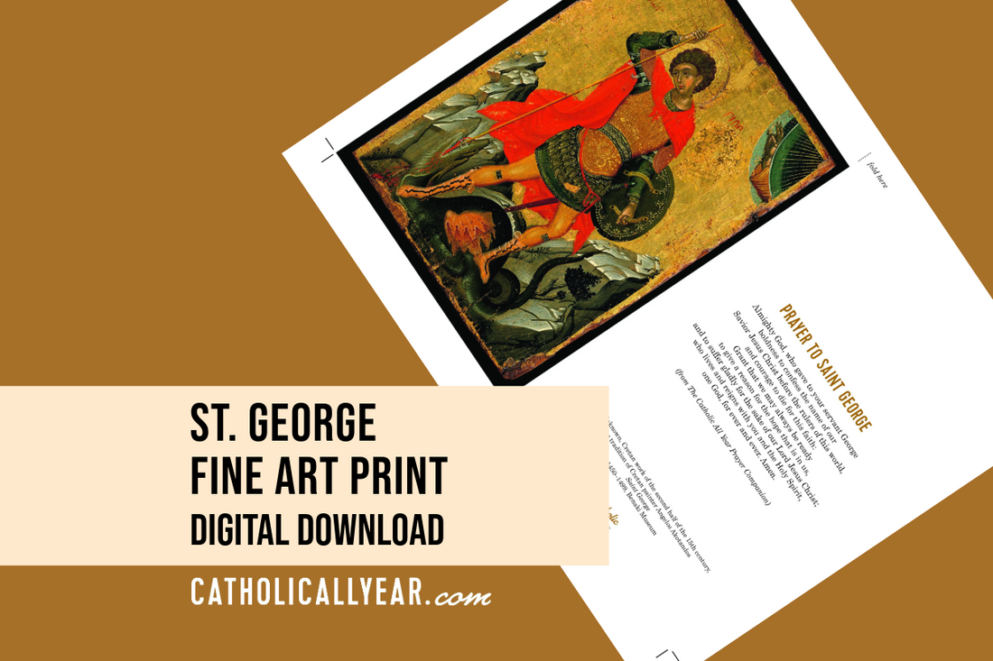 St. George Fine Art Print {Digital Download}