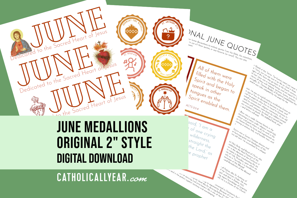 June Medallions Original 2&quot; Style