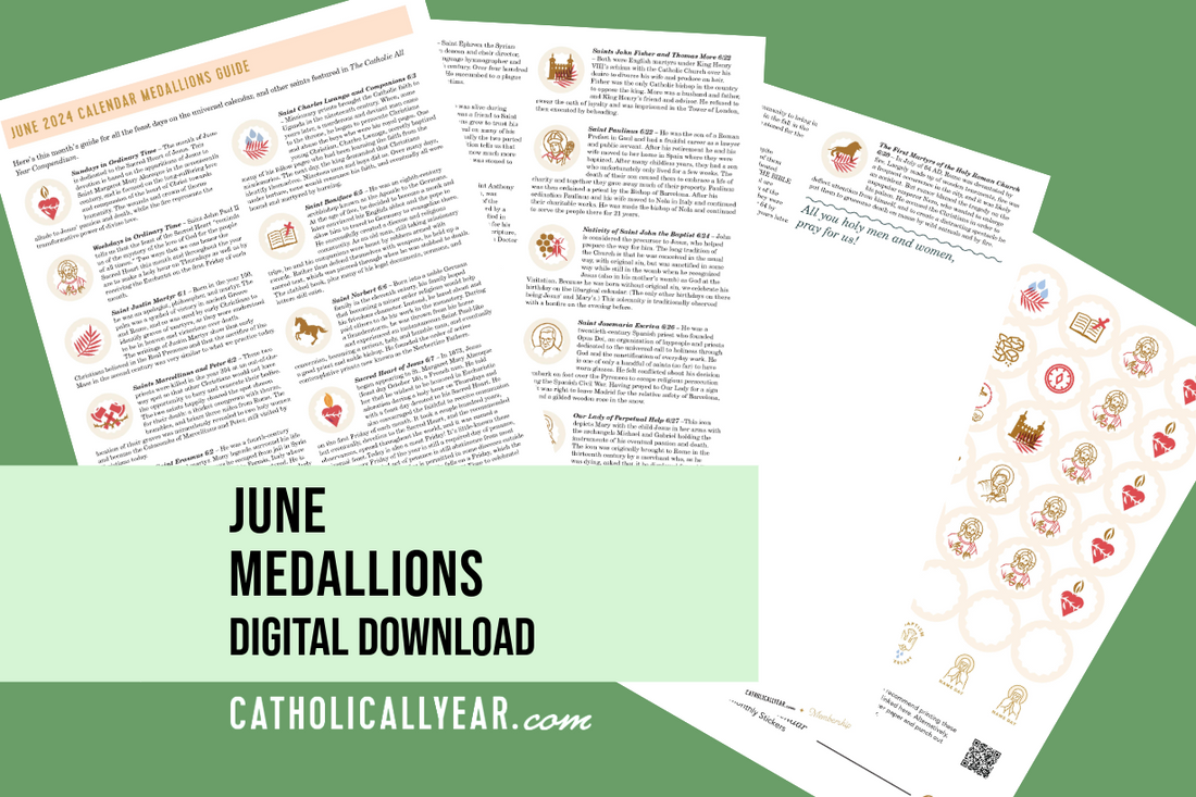 June Medallions 1" Style