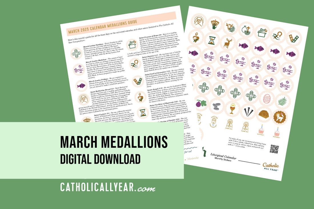 March Medallions 1" Style