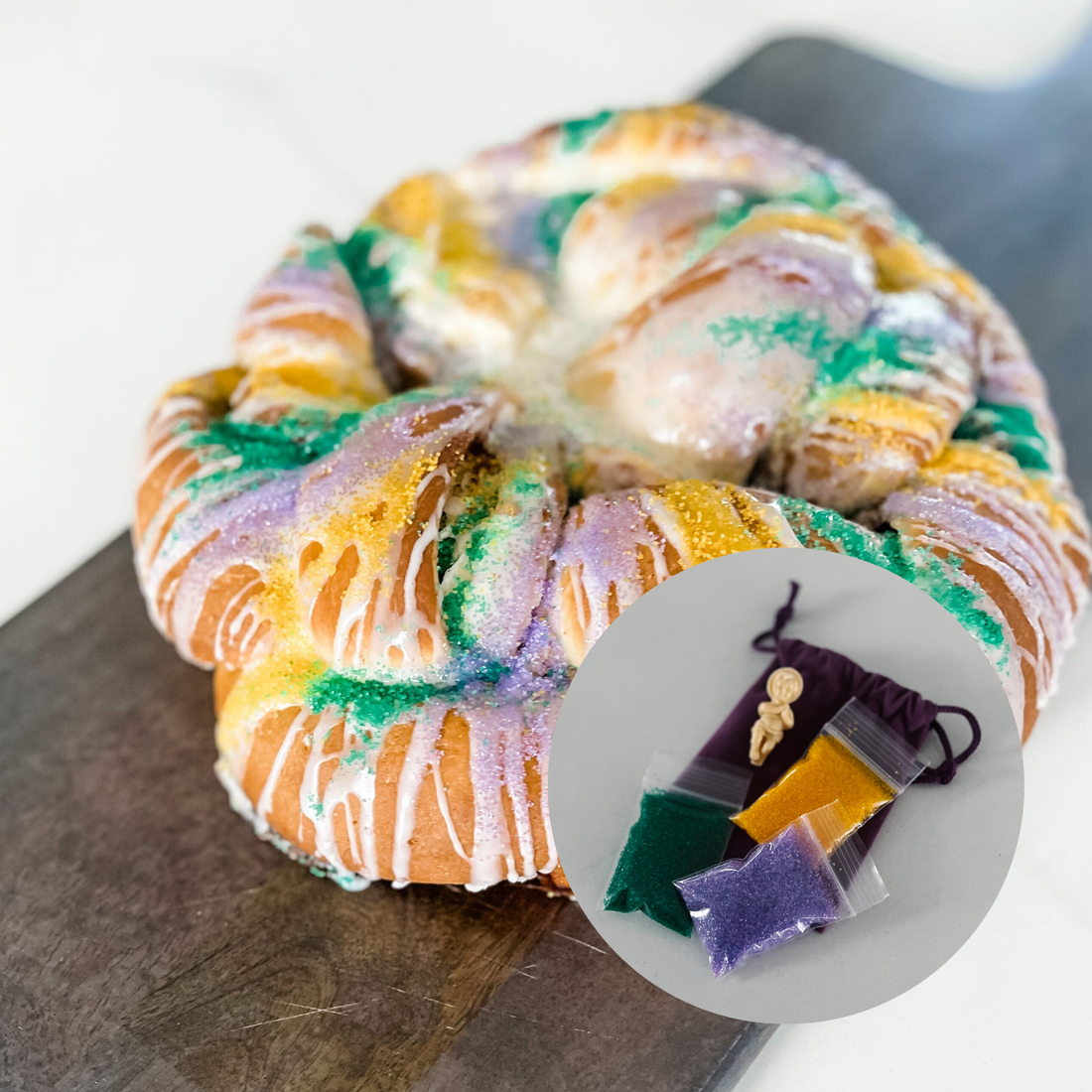 King Cake Supplies Kit