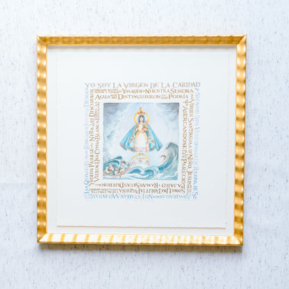 Heirloom Our Lady of Charity Print Framed