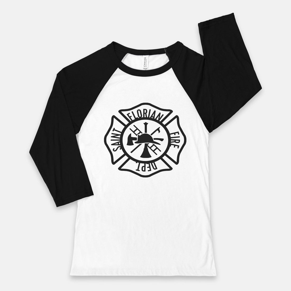 St. Florian Fire Dept. Baseball Tee