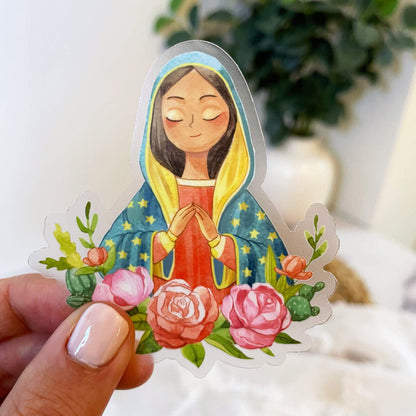 Kids’ Our Lady of Guadalupe Vinyl Sticker