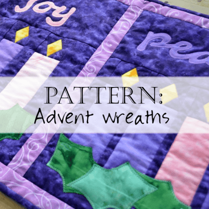 Advent Wreath Quilt Pattern