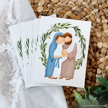 Holy Family Greeting Cards