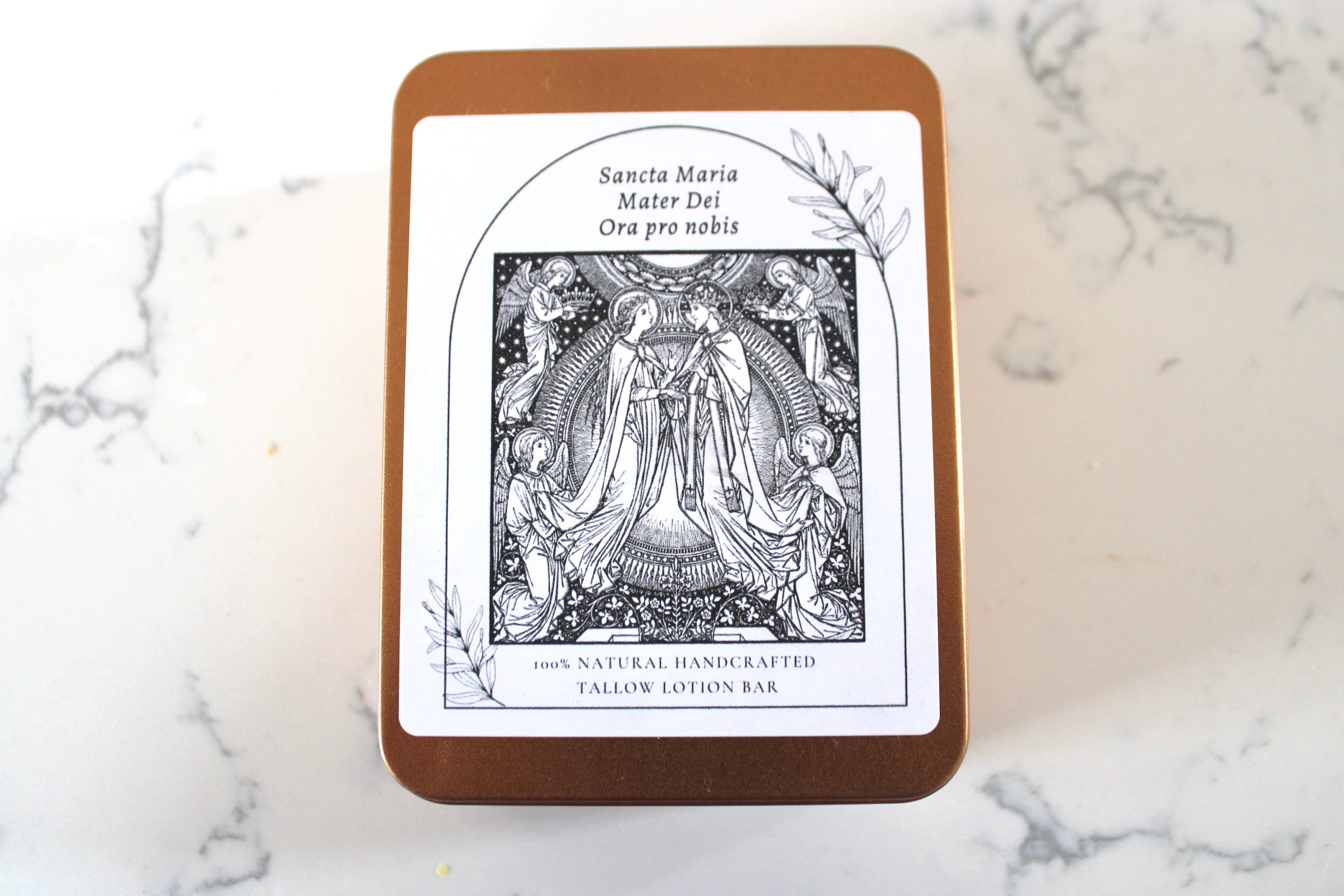 All-Natural Blessed Mother Lotion Bar: Medium Size