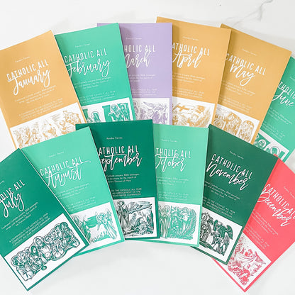 Set of 12 Monthly Prayer Booklets
