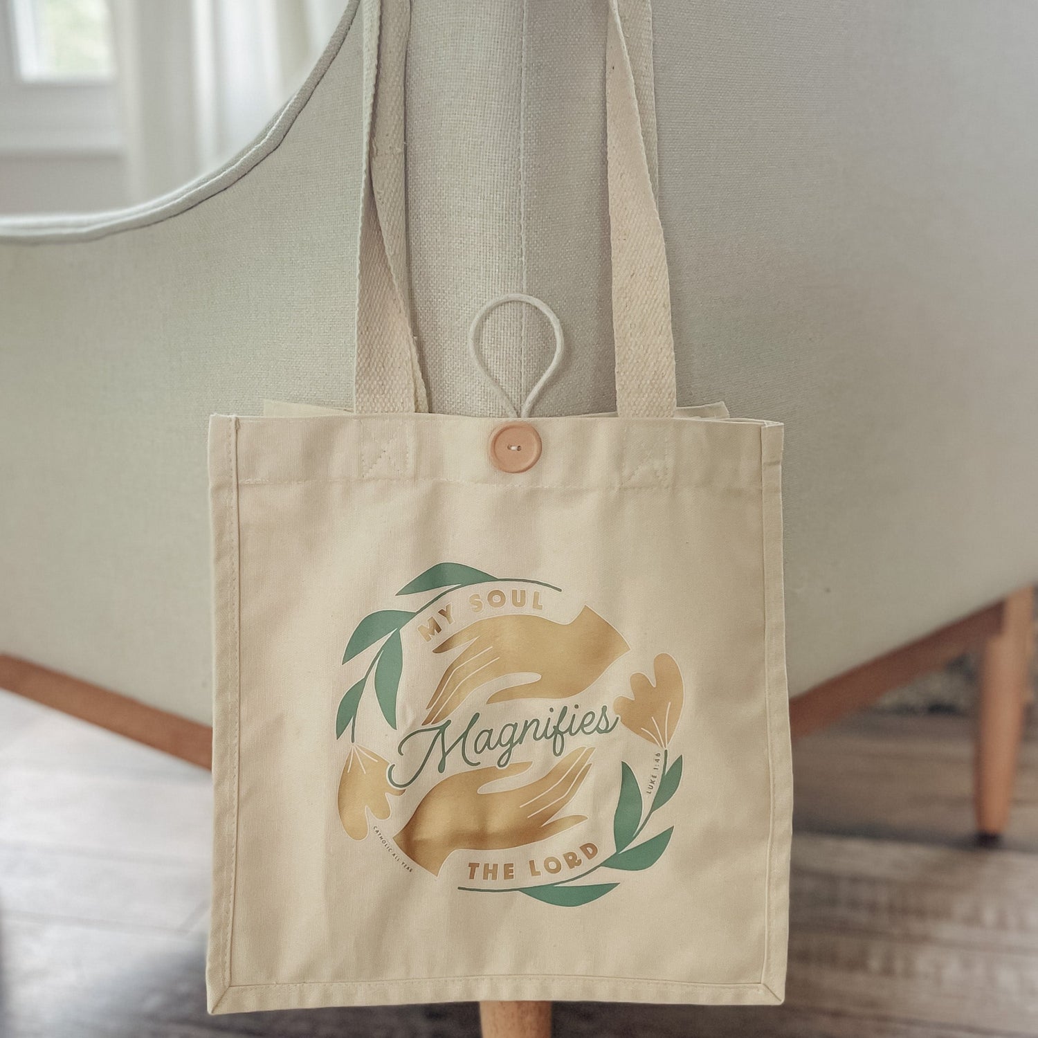 &quot;My Soul Magnifies the Lord&quot; Tote Bag